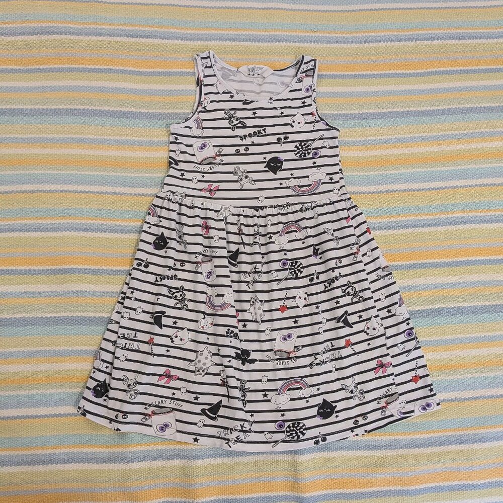 🛍️ BUNDLE ONLY | Girl's H&M Halloween Tank dress size 6-8